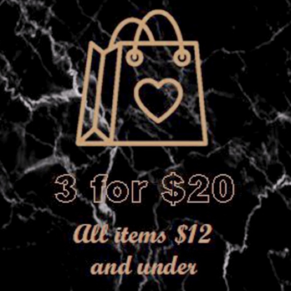 3 for $20